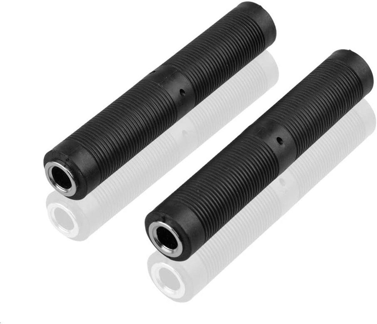 2x 6,35 mm Jack naar Female Adapter - Verbindt Twee 6,35 mm Stereo-stekkers