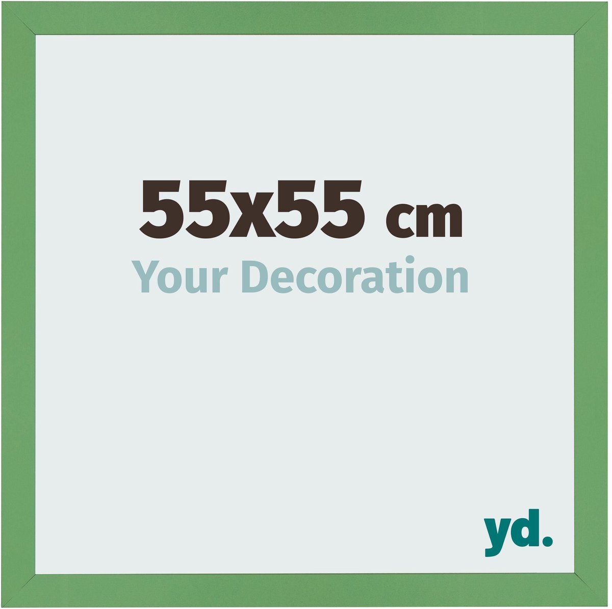 yd. Your Decoration - Fotolijst 55x55 cm - MDF - Groen - Bologna