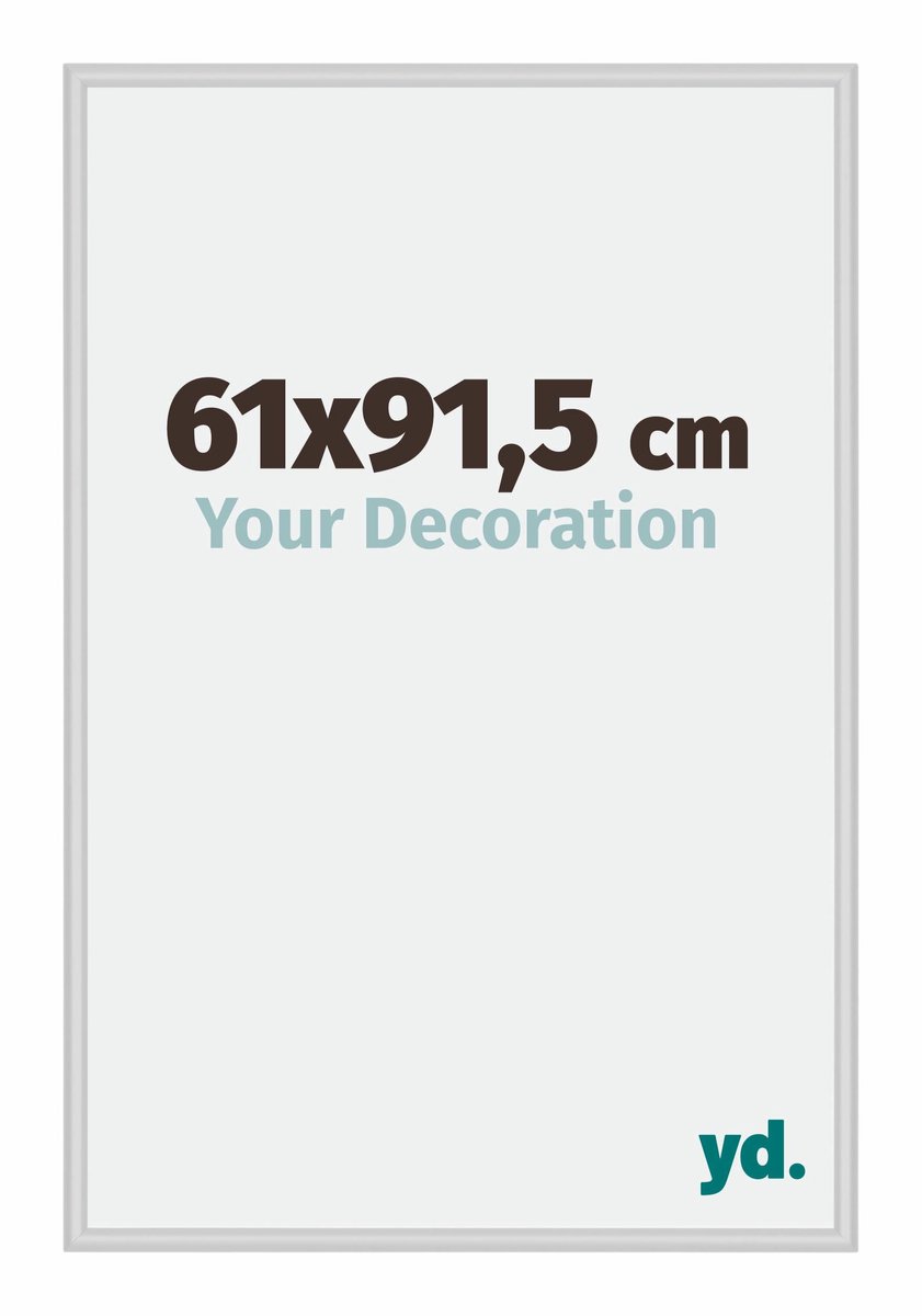 yd. Your Decoration - Fotolijst 61x91,5 cm - Aluminium - Zilver Mat - Miami