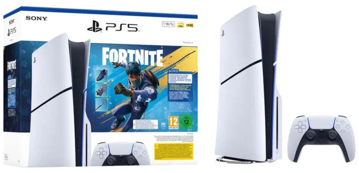 Bol.com PlayStation 5 Disc Edition - Inclusief 8 Fortnite items + 1000 V-Bucks aanbieding