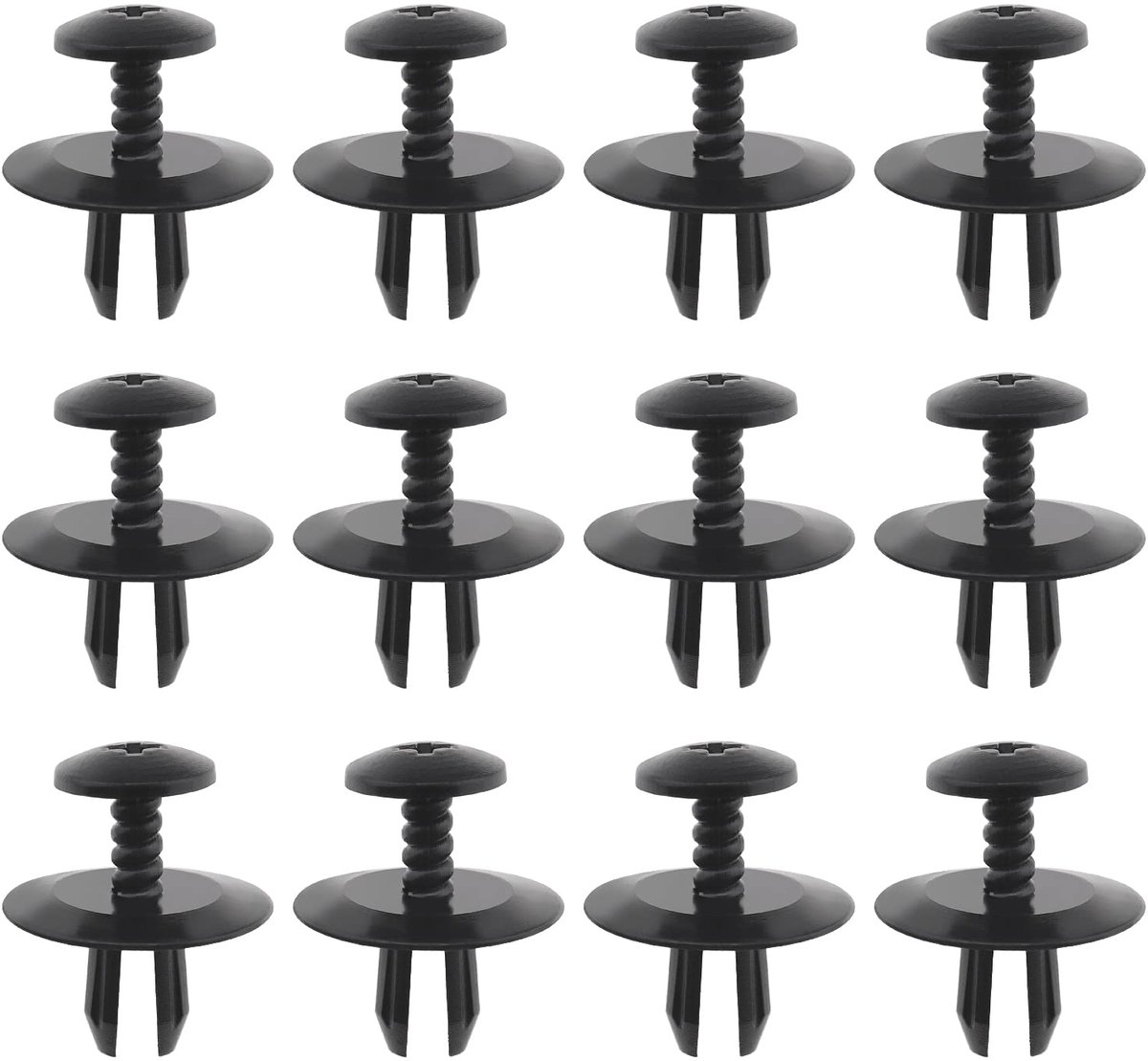 YINETTECH 50Pcs Car Bonnet Hood Insulator Rivet Clips Replacement 51481915964 Compatible with BMW Mini Bonnet Boot - ShopVlot