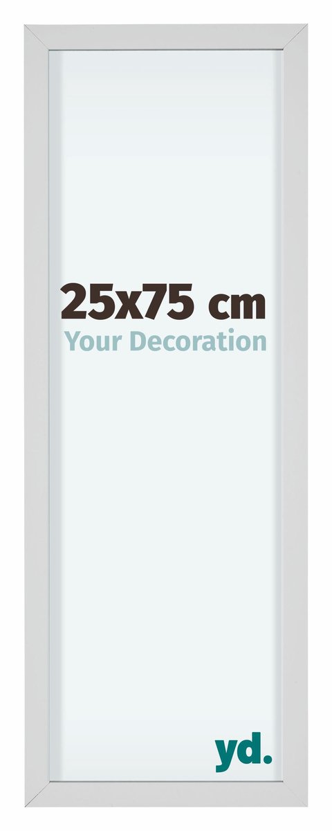 yd. Your Decoration - Fotolijst 25x75 cm - Aluminium - Wit - Virginia