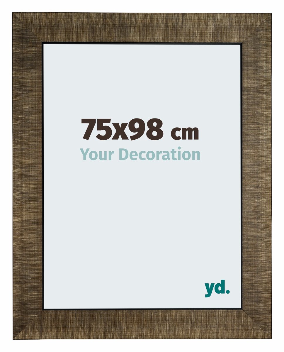 yd. Your Decoration - Fotolijst 75x98 cm - Hout - Champagne Geborsteld - Leeds