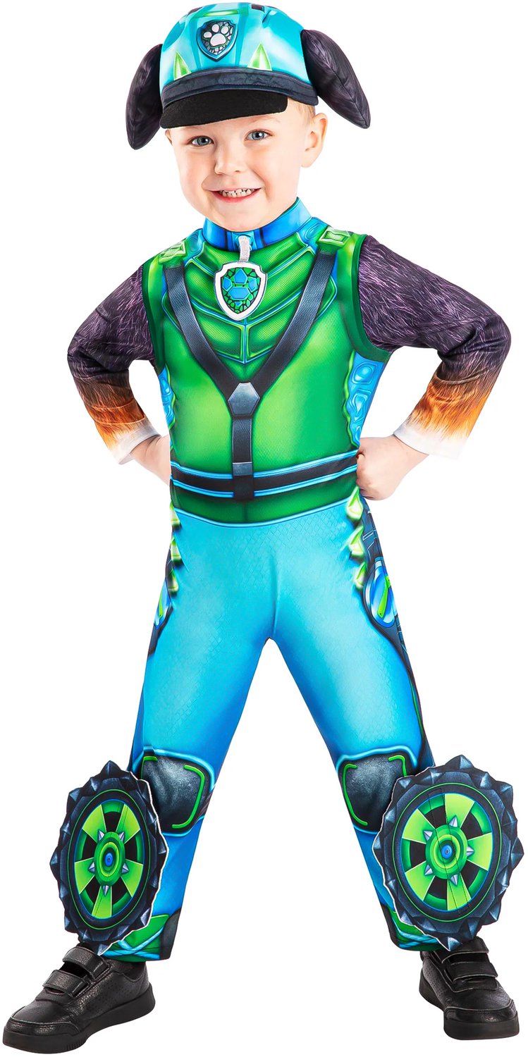 RUBIES NL - Rex Paw Patrol Dino Movie kostuum voor kinderen - 110/116 (5-6 jaar)