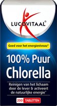 Lucovitaal Chlorella 100% Puur 200 tabletten