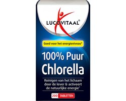 Lucovitaal Chlorella 100% Puur 200 tabletten