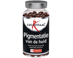 Lucovitaal Lucovitaal Pigmentatie van de huid 120 capsules - 120 stuks