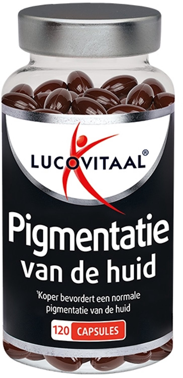 Lucovitaal Pigmentatie van de huid 120 capsules
