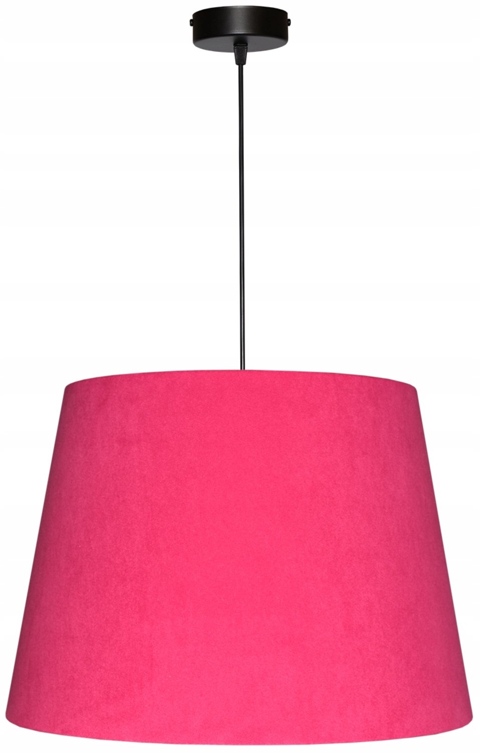 Merkoze Hanglamp met Roze Stoffen Kap - E27 Fitting
