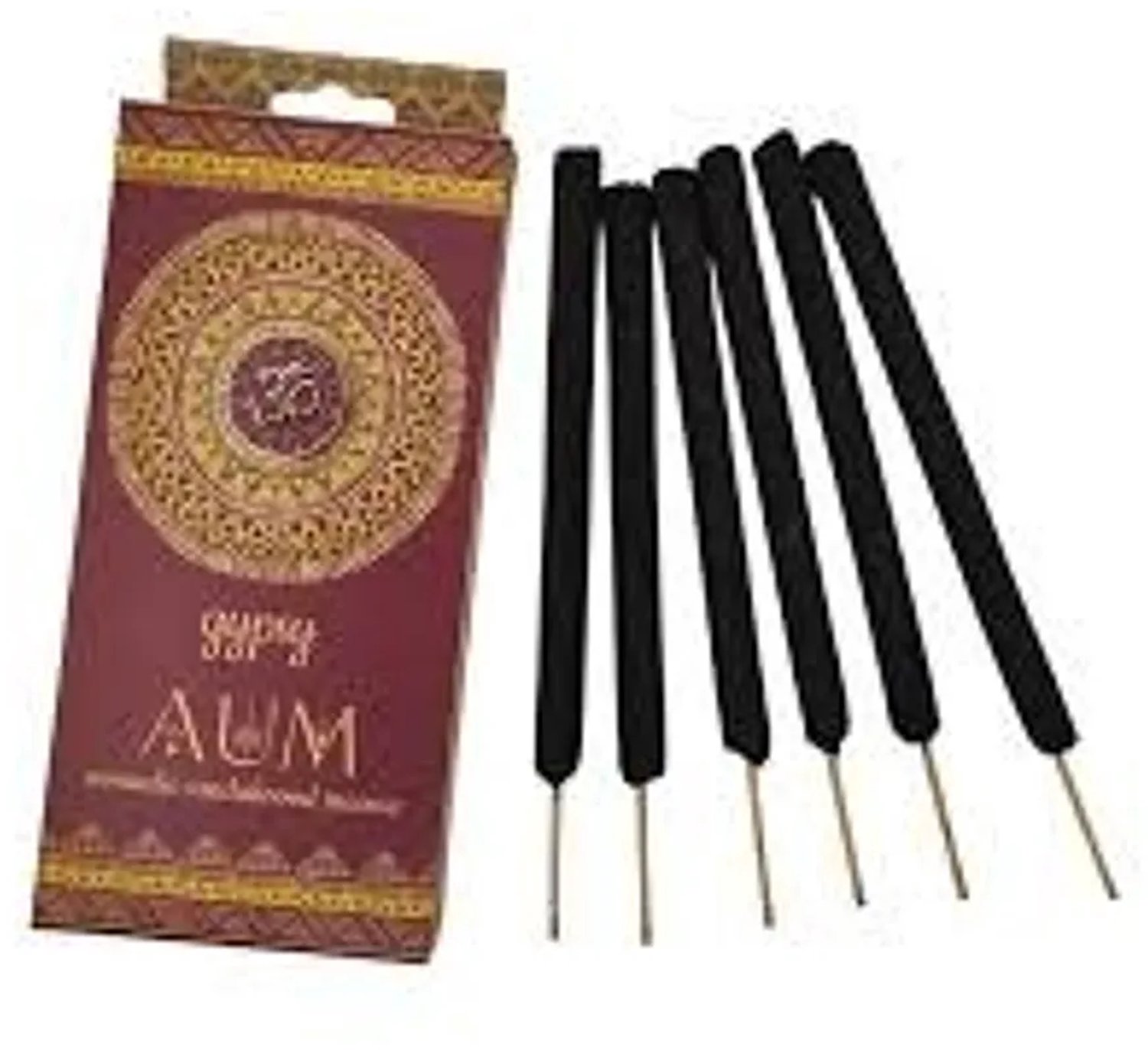 AUM Fragances Natuurlijke wierook - Zigeuner Nomadische dikke Wierook smudge - AUM 6 sticks naturel