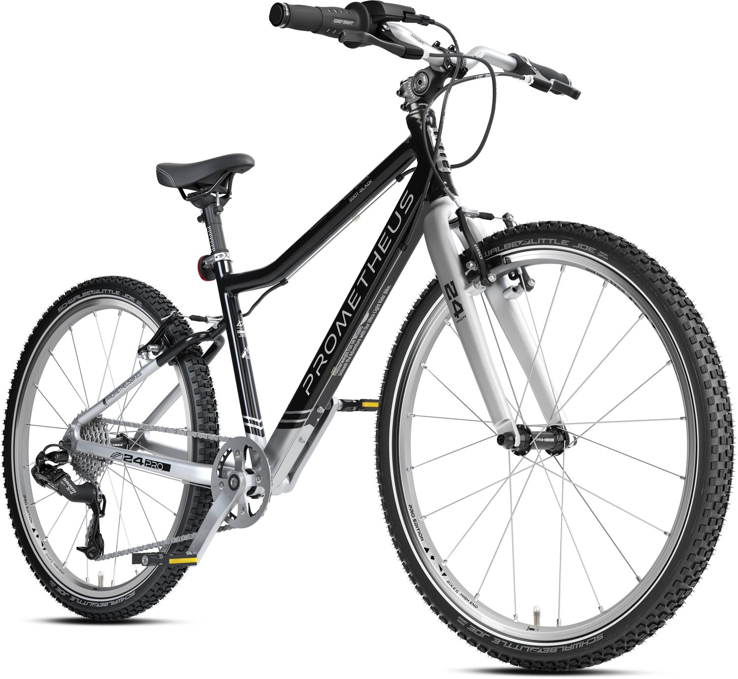 Kinderfiets 24 inch - Jongensfiets / Meisjesfiets - 7-8 jaar - 9 kg