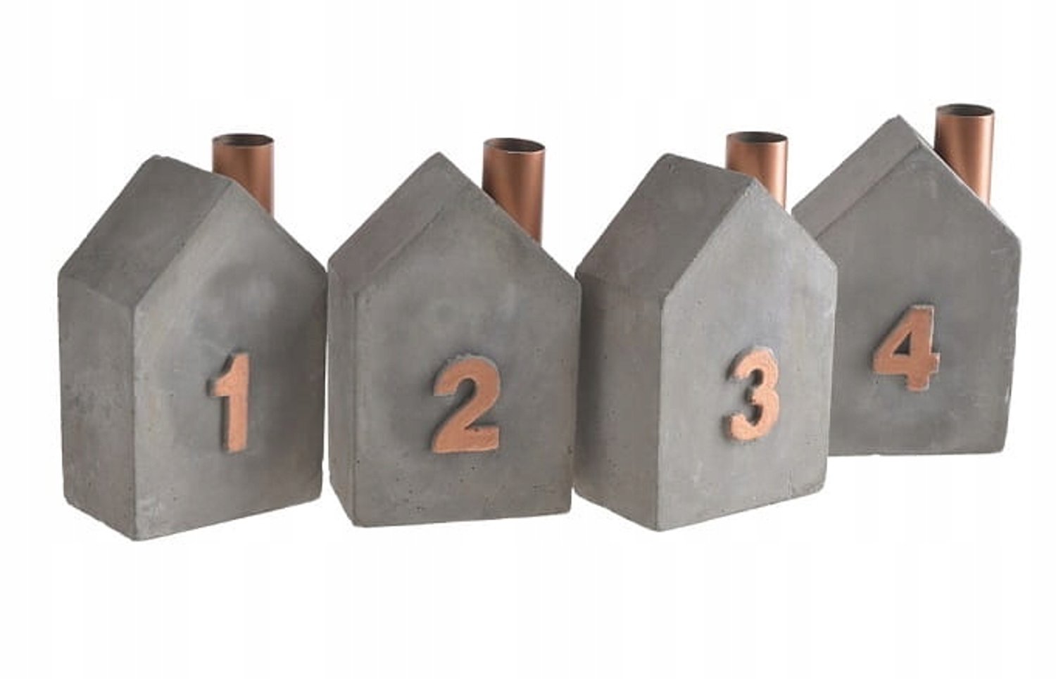 Adventkaarsen Set van 4 - Decoratieve Kandelaars