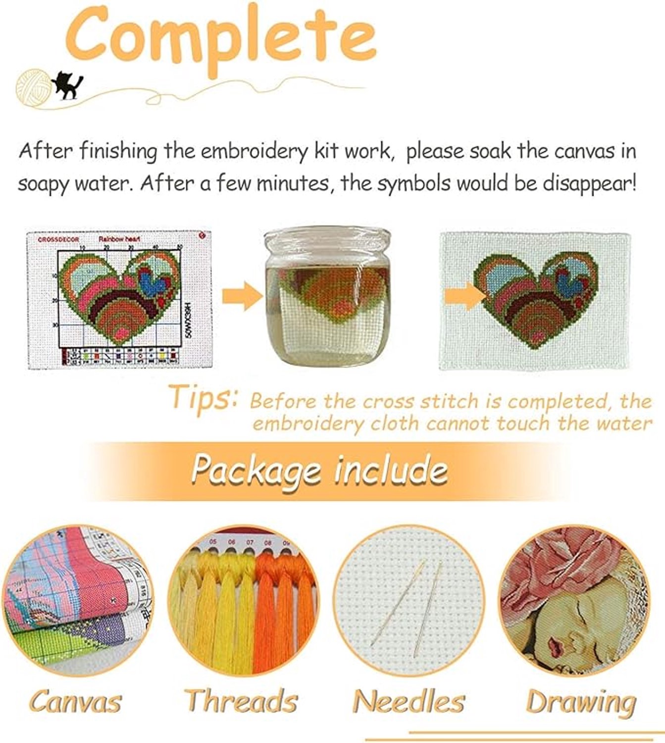 DIY kruissteekborduurpakket/De adem van de lente/gedrukt kruissteekpatroon borduurpakket (frame niet inbegrepen) 40*50CM