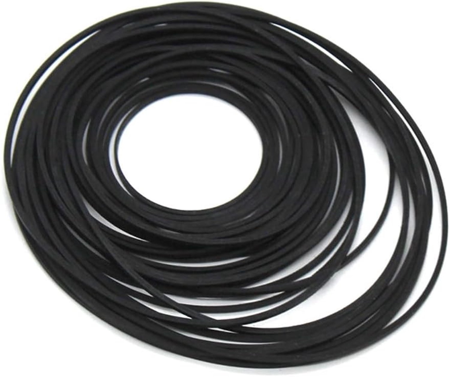 Complete Set van 56 Stuks Rubber Banden voor Cassette Tape Machines en Walkmans, Diverse Maten, Ideaal voor Opname Apparatuur en Reproductie