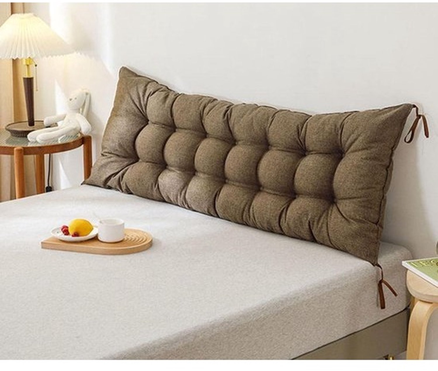 Removable soft and comfortable headboard cushion, backrest for beds 60/80/140/150/120/180/200cm, reading pillow, padded washable bed and sofa back cushion (Color : #6S