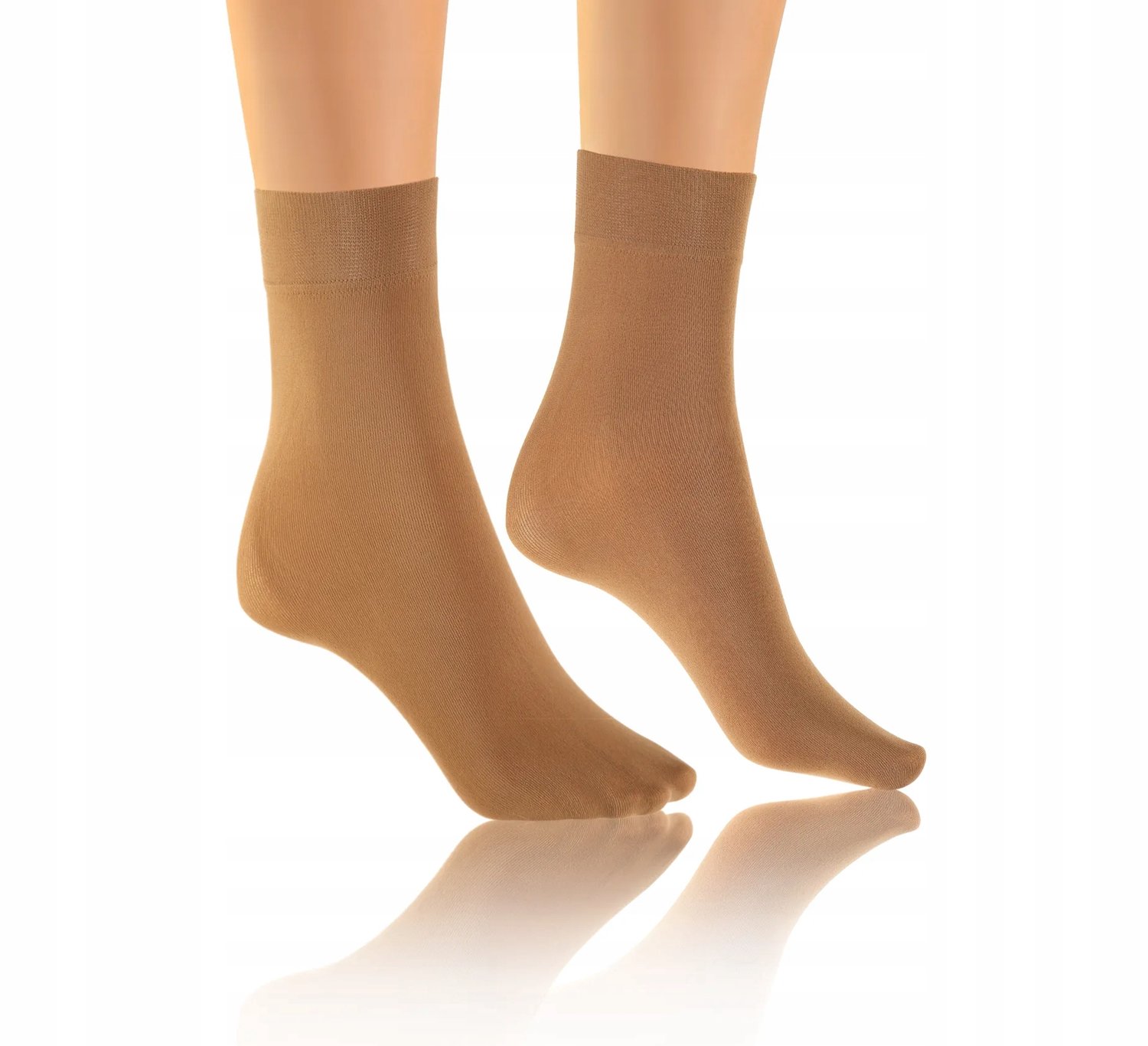 Sesto Senso Eva 40 DEN Microvezel Sokken Beige