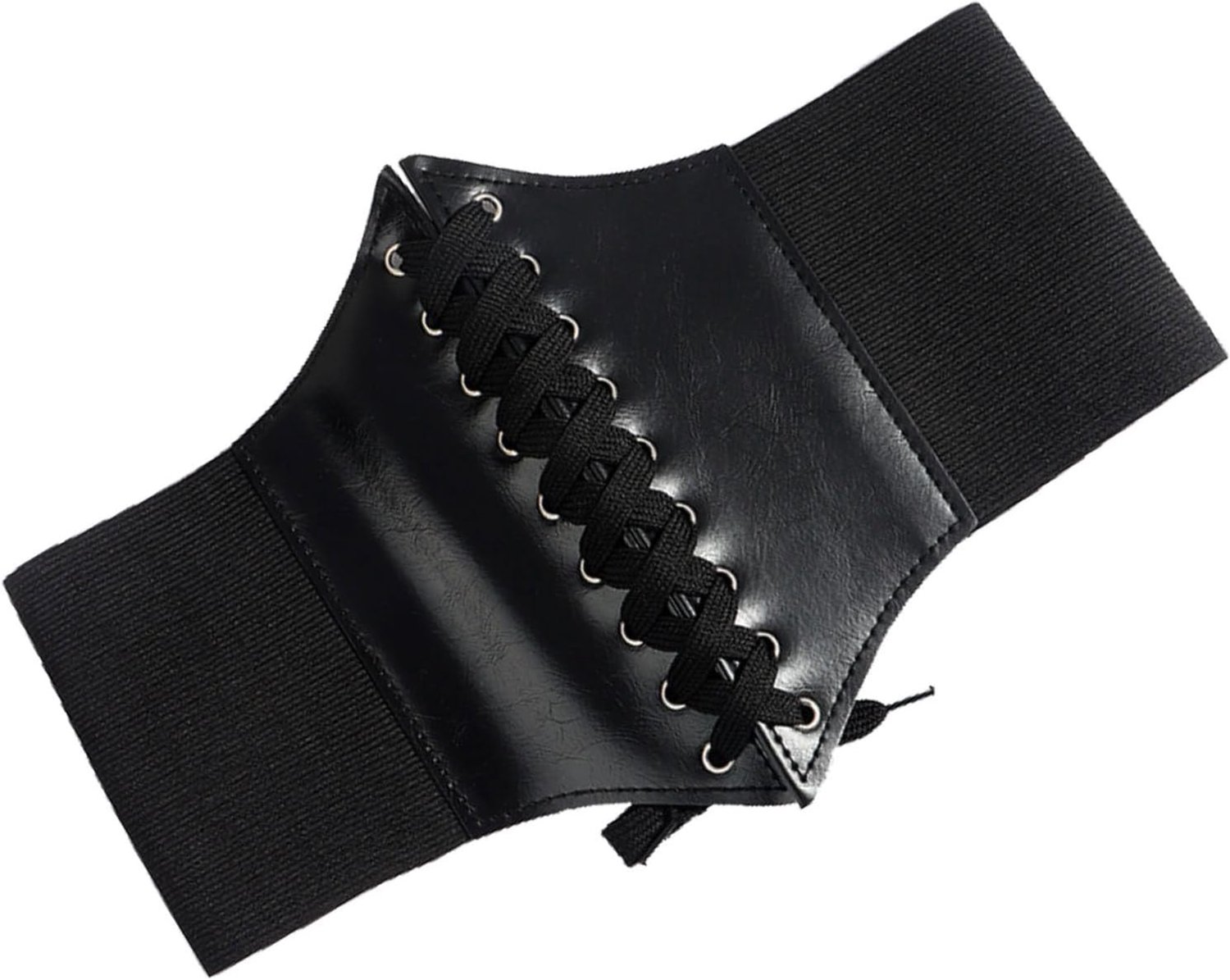 Vrouwelijke Corsetriem voor Halloween, Piratenlook, Elastisch en Middeleeuws Gothic, Retro Leren Corsetriem voor Feestjes en Cosplay