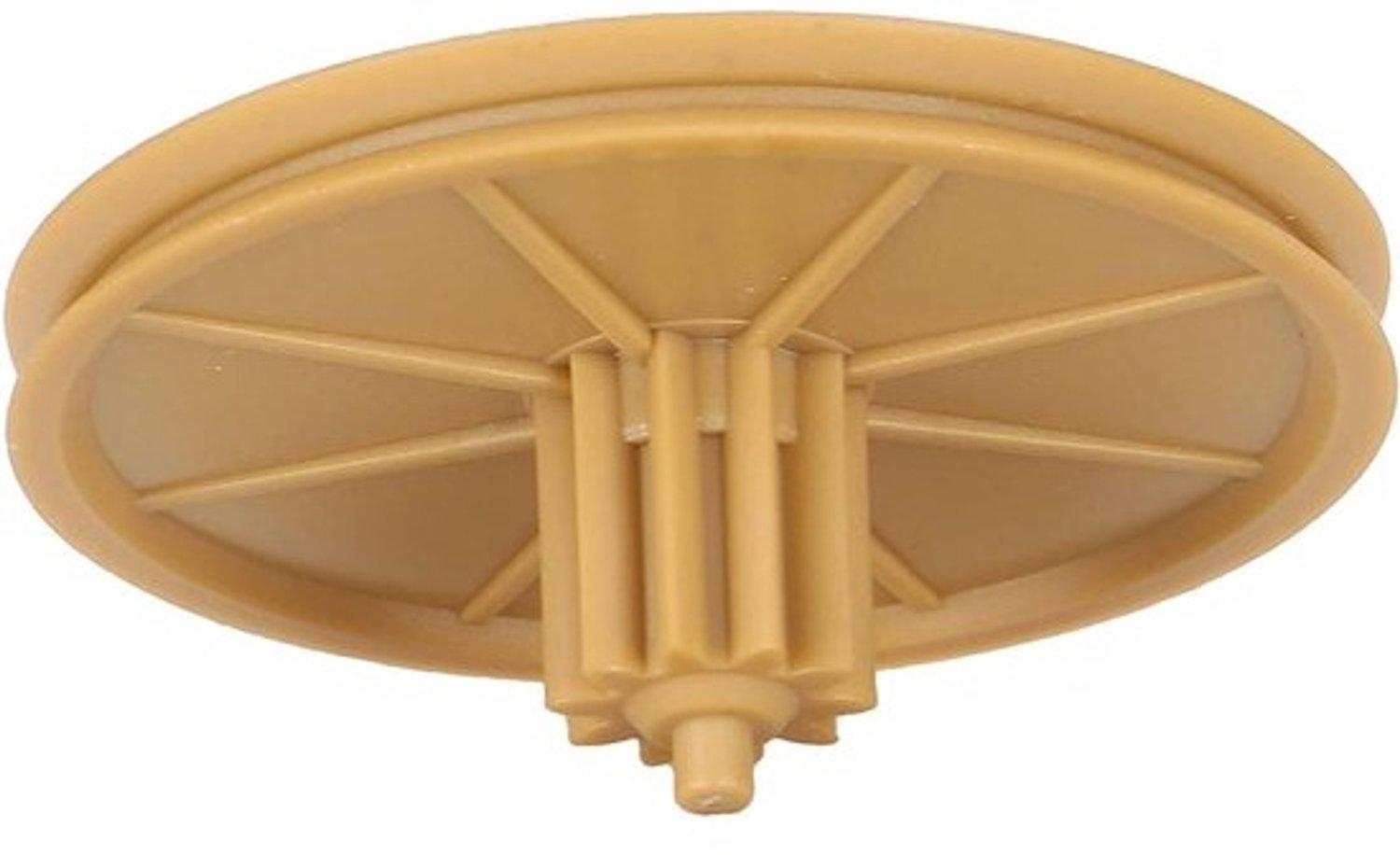 Transmissietandwiel - Tandwiel voor mechanisme - Voor cd-spelerreparatie - Compact standaardformaat - 6 x 5 x 4 cm - Zilver