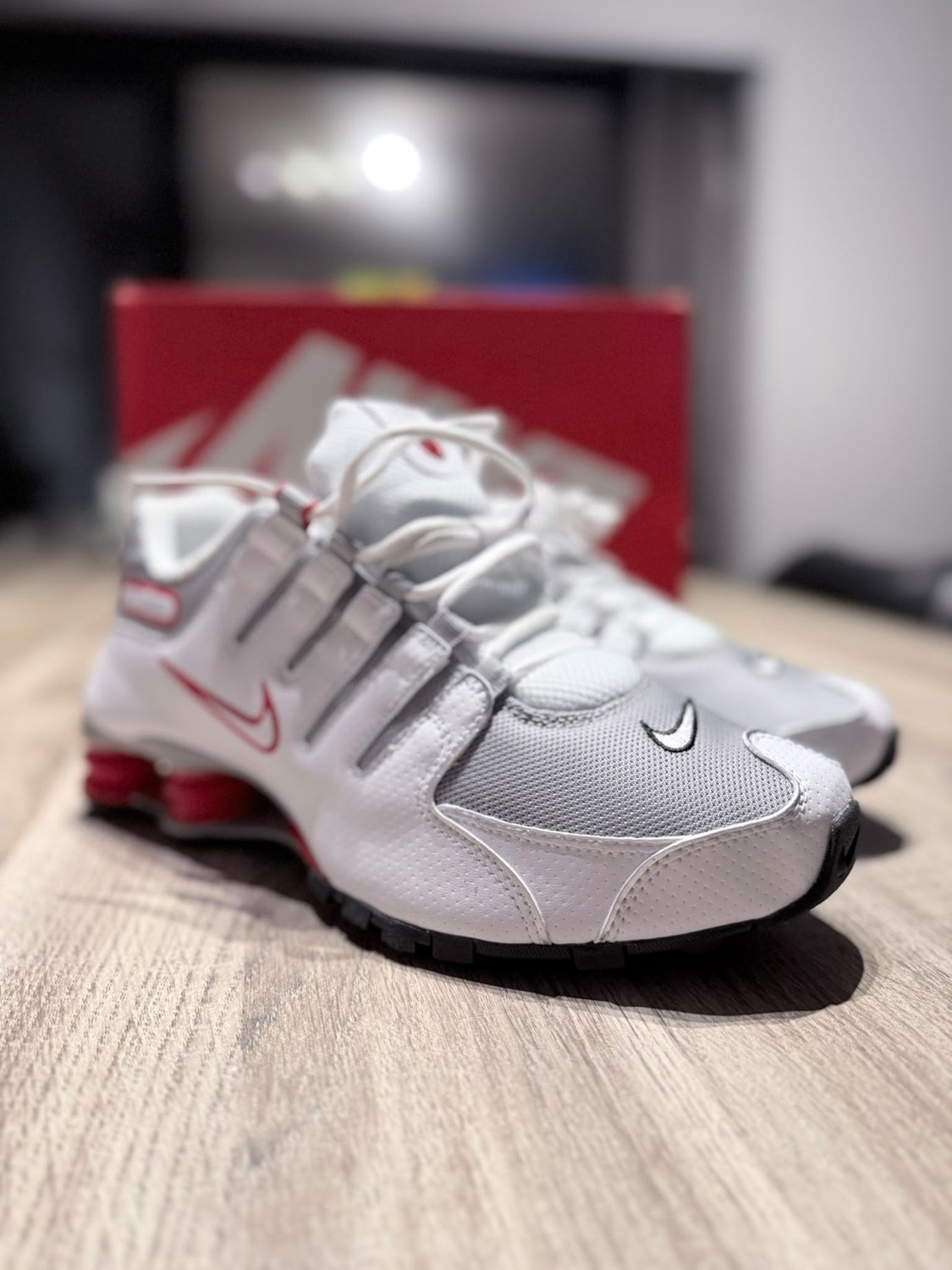 Nike Shox NZ Men Zilver