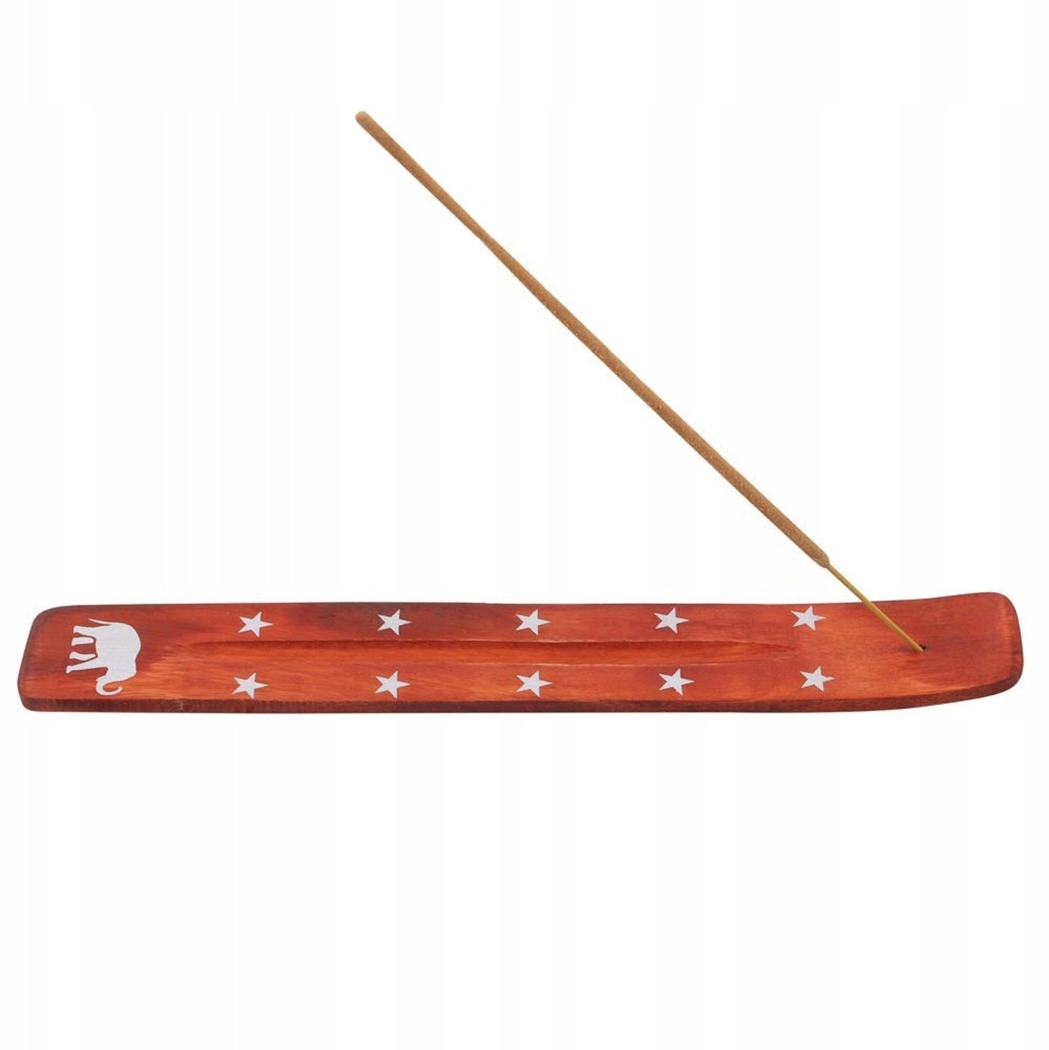 Something Different - Elephant Wooden Incense Ash Catcher Wierookhouder - Multicolours