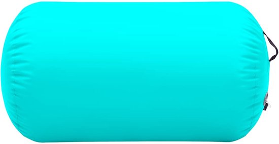 vidaXL - Gymnastiekrol - met - pomp - opblaasbaar - 100x60 - cm - PVC - groen van VidaXL — afbeelding 5