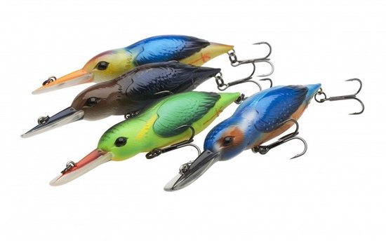 Effzett Eisvogel 11cm/28g Dipper - Zilverkleurig Kunstaas — afbeelding 2