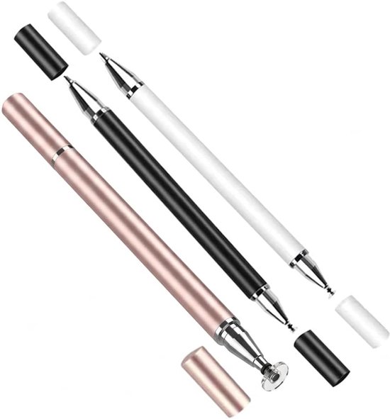 styluspen, 3 stuks, touchscreen-pen, switch, stylus, precisiepen, schijf, capacitieve fijne tekening, schrijven, mee-schrijven, mobiele telefoon, smartphone, gameconsole, display — afbeelding 5