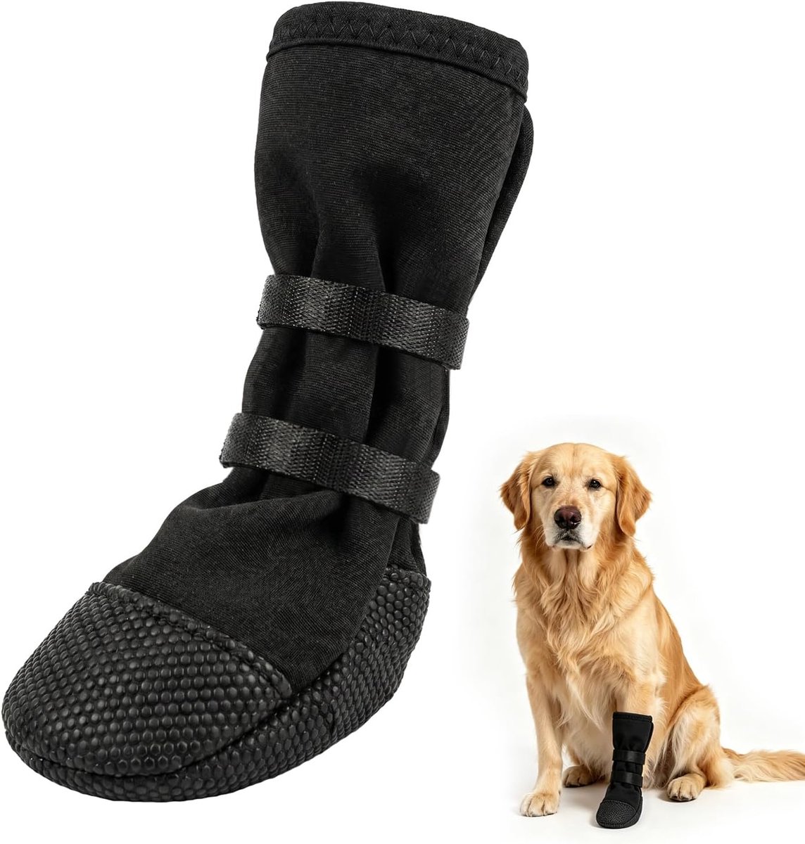 pootbescherming voor honden | verstelbare beschermhoezen voor wonden, XL