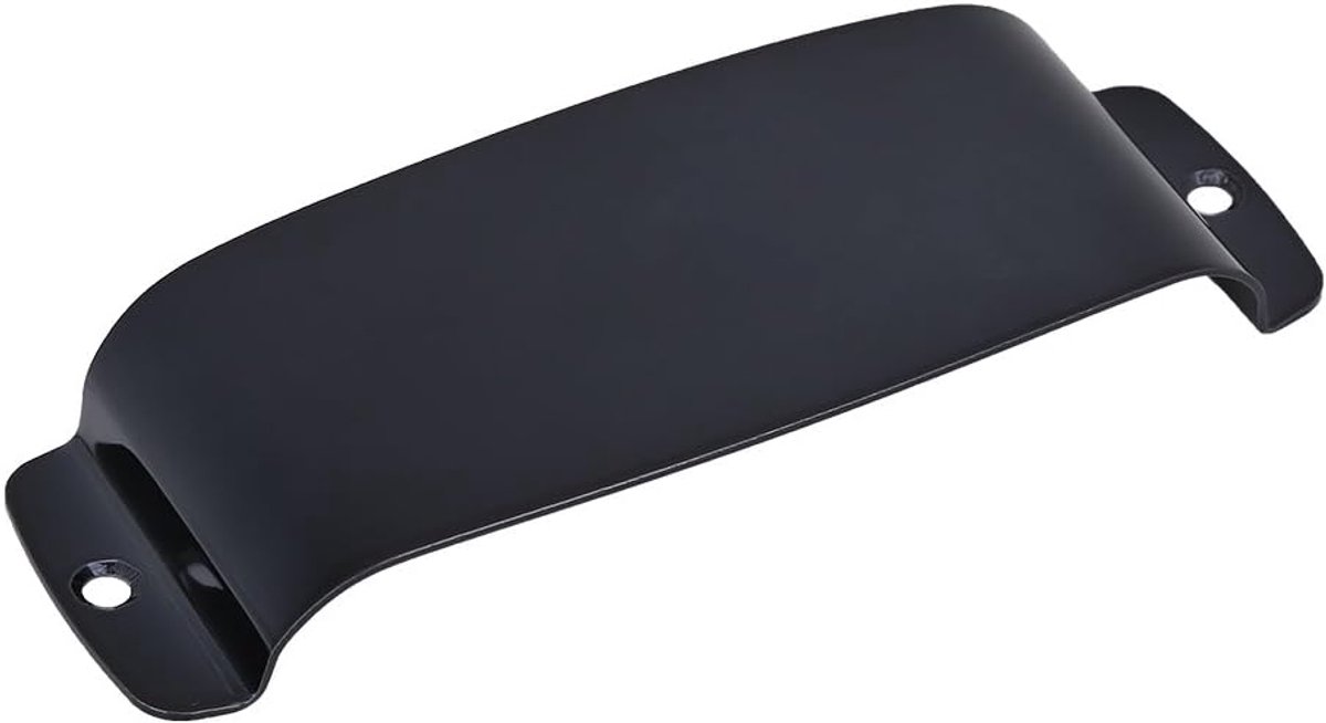 Pickup Cover, Durable Alloy Protector for Guitar Pickups, Lightweight and Easy Installation, Black, for Bass Guitar Players, Professional Musicians, Stage Performances, and Studio Use