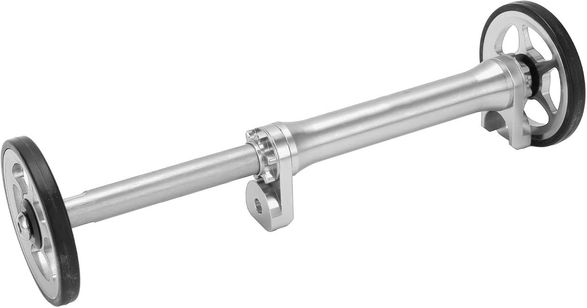 Dailygoods- Verlengstang Telescopisch Aluminiumlegering Lichtgewicht Geschikt voor Brompton Vouwmodel Hoge sterkte Vouwfiets