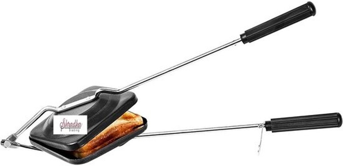 Draagbare Gas Sandwich Toaster en Grill - Non-stick Broodmaker voor Warme Broodjes