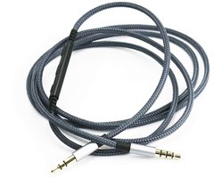 audiokabel voor Philips Audio Fidelio X2HR, Audio Fidelio L2, SHP9600 Bedraad, SHP9500, SHP9500S Hoofdtelefoon, Afstandsbediening Volume Control Mic voor iPhone