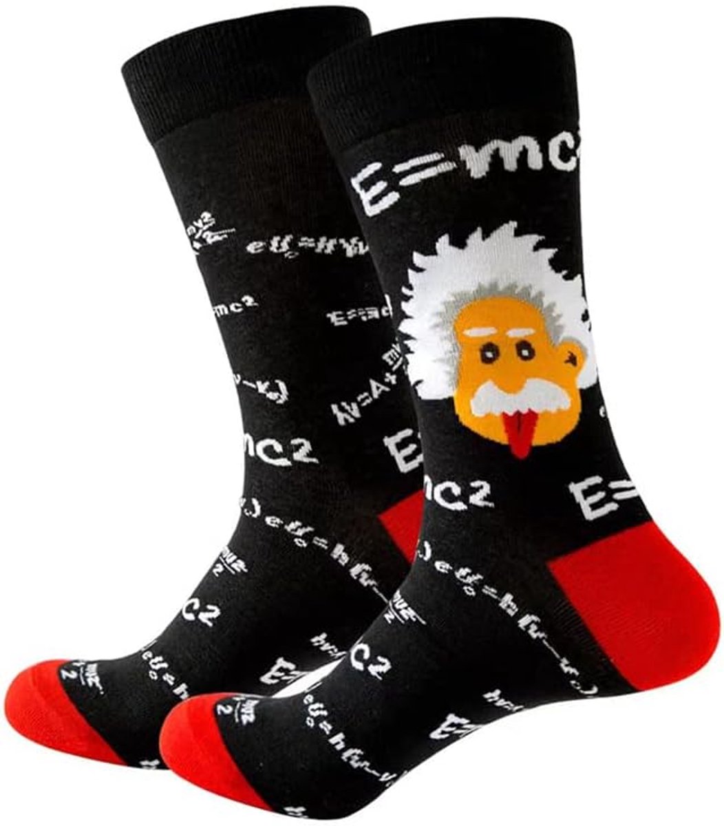 Sokken voor heren en dames, grappige sokken, wiskundige sokken voor mannen, cadeau, nieuw katoen, uniseks, sportsokken, skateboardsokken voor zomer en winter