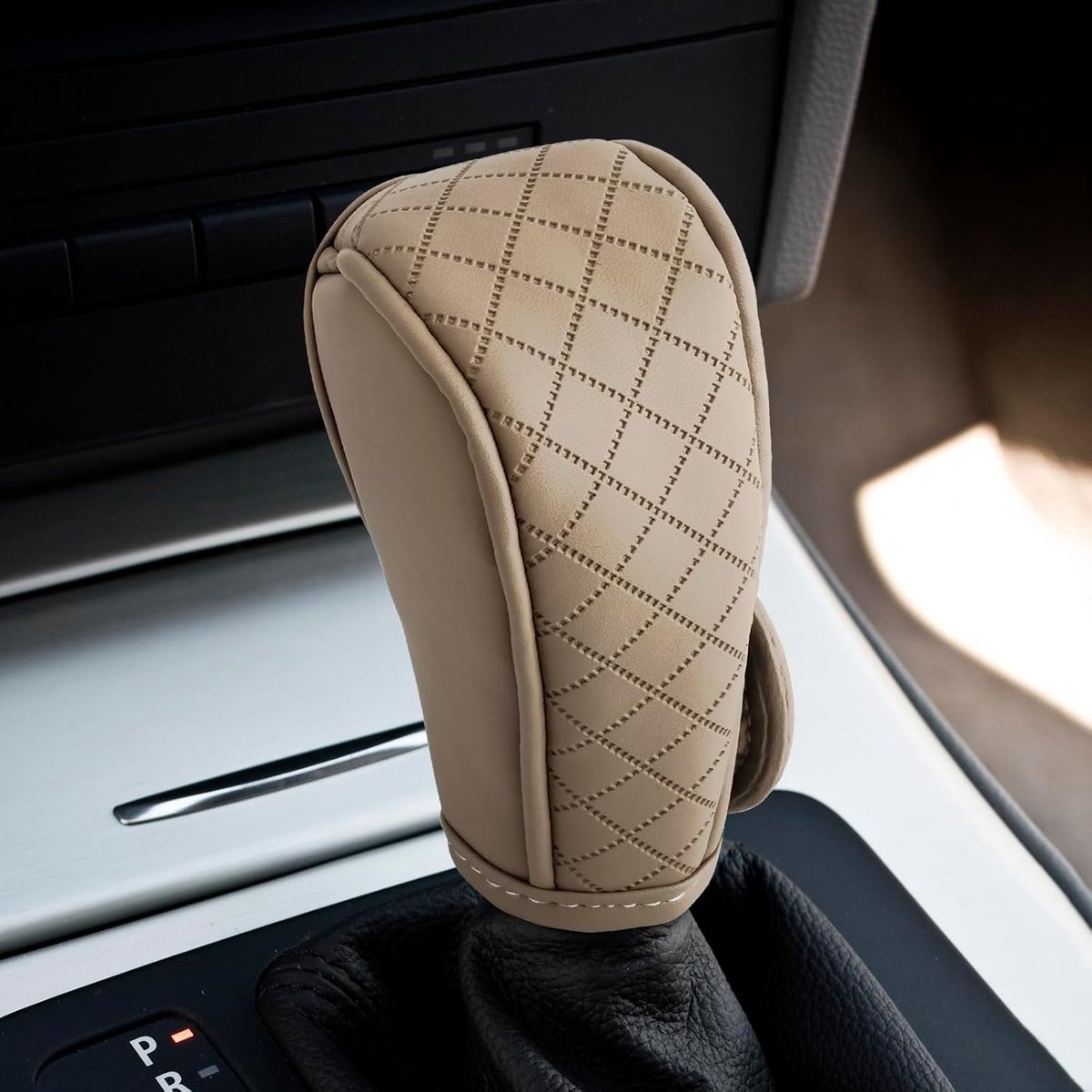 versnellingspookknop cover voor auto pookknop cover voor schakelhendel bescherming, tandwielkastbeschermer, stofdicht, waterdicht, decoratie-accessoires voor auto's, vrachtwagens, SUV's