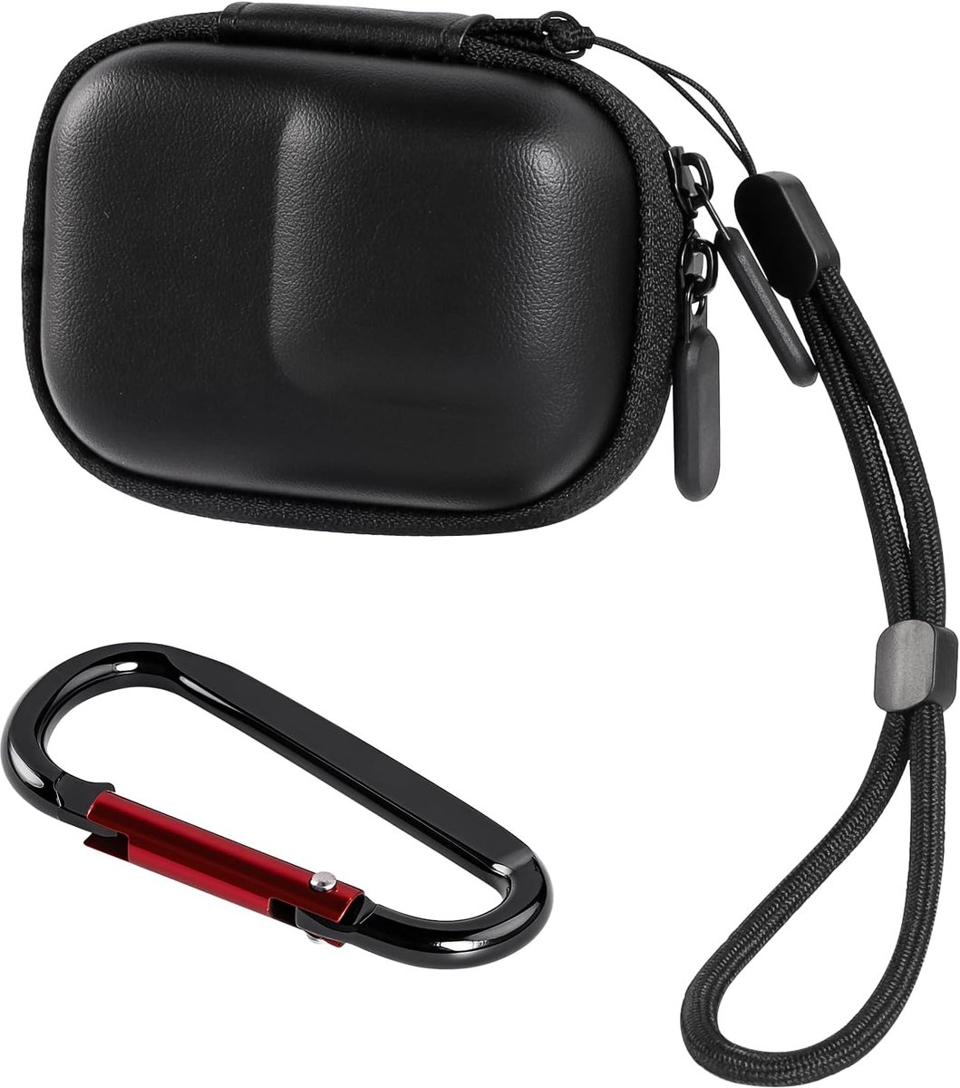 Tas voor DJI Osmo Action 5 Pro/4/3, PU draagtas voor GoPro 13/12/11/10/9, hardshell reistas voor actiecamera