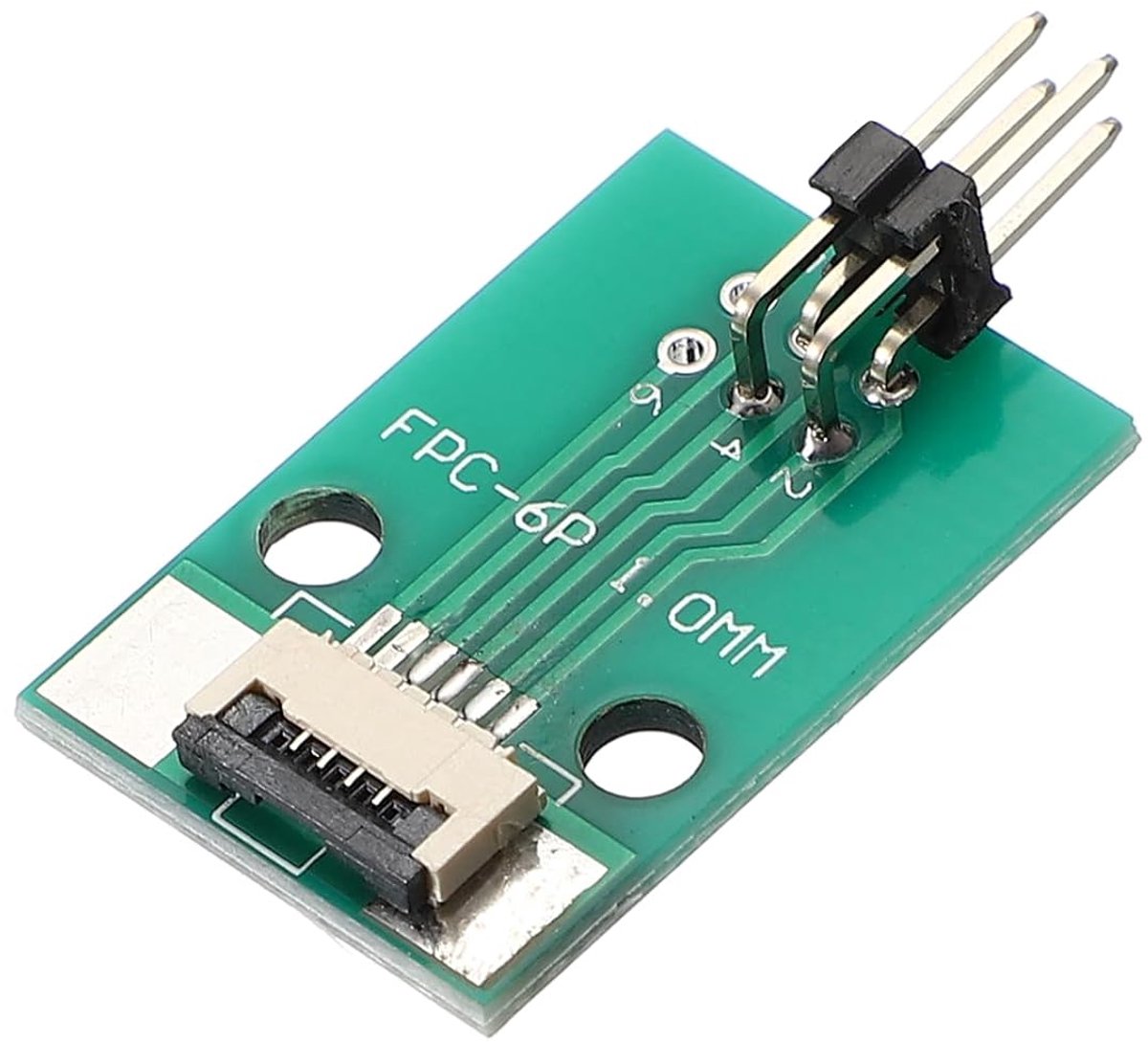 Verbindingskaart 4-pins 1 mm bus naar 2,54 mm dubbele rij gebogen pinnen vouwadapter PCB converterbord voor LCD TV digitale camera laptop