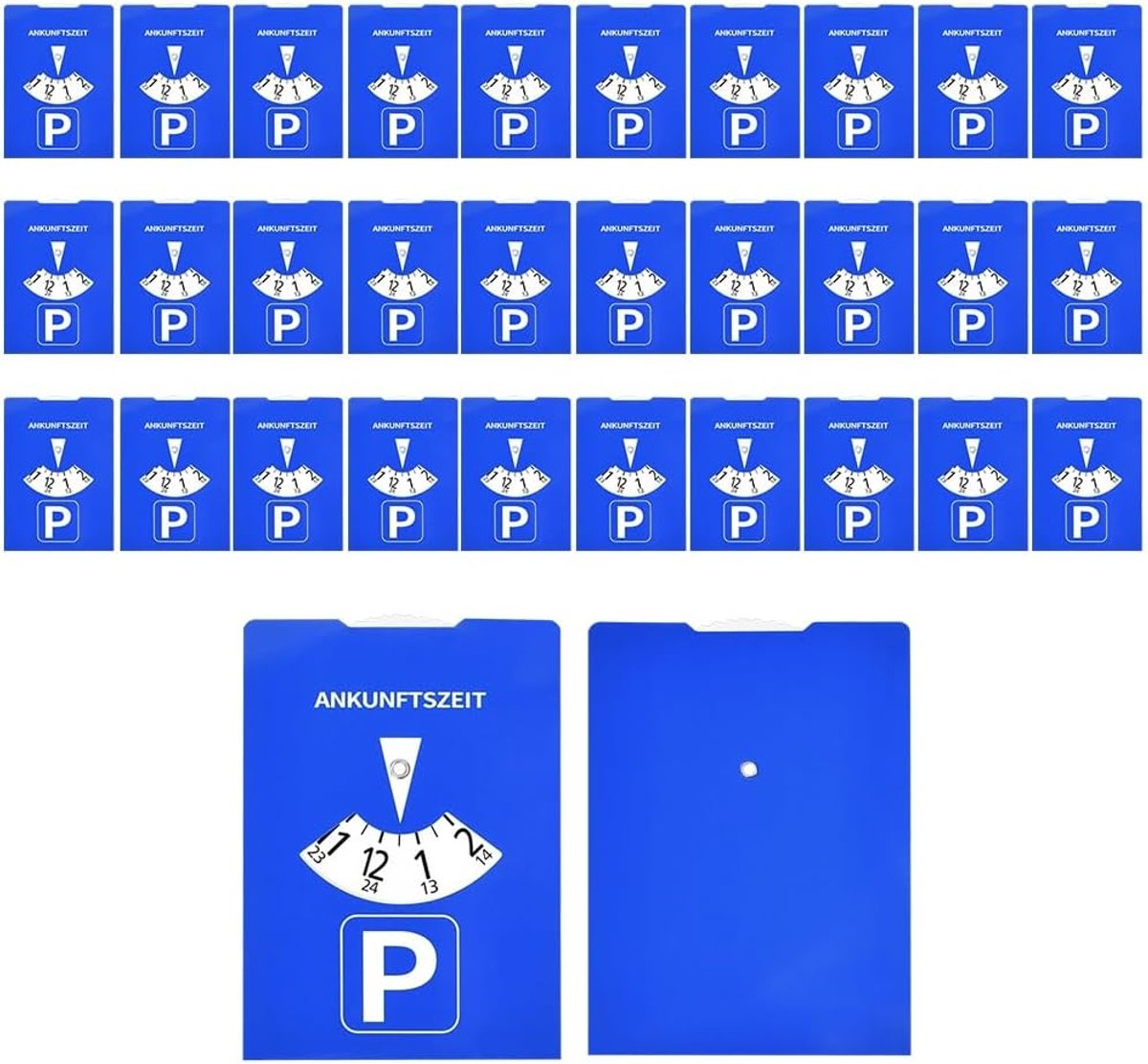 Parkeerschijven voor auto