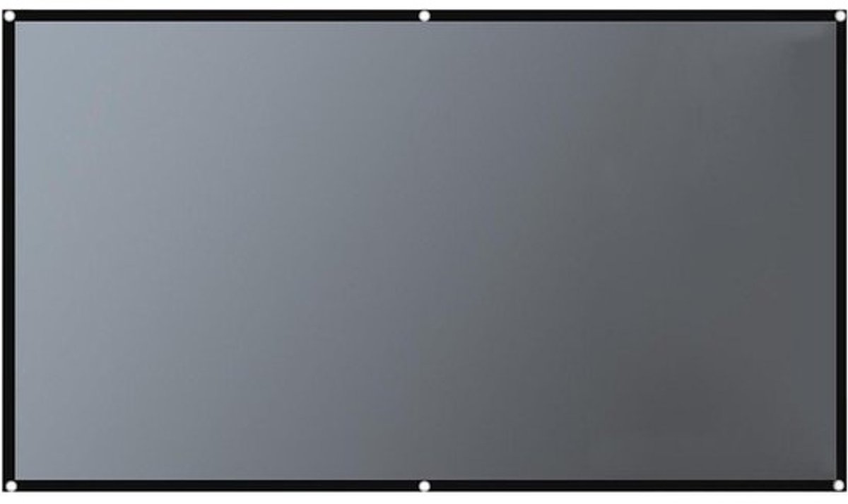 Projectorscherm - Filmscherm - Thuisbioscoop - Opvouwbaar anti-licht - 130 inch - Meerkleurig