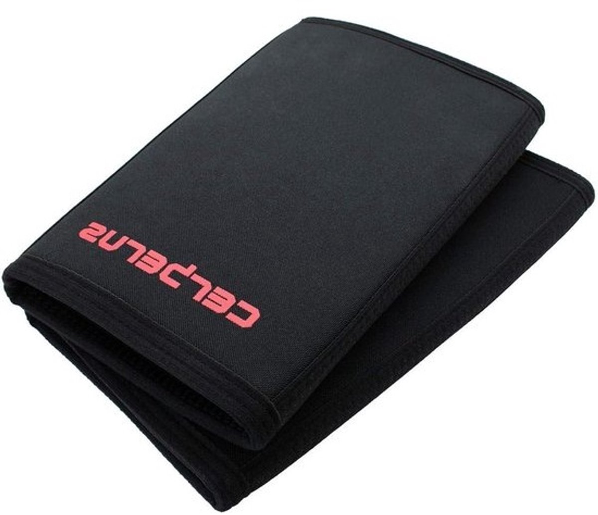 Kniebeschermers - Sport Steunen - Kracht Training - 7mm Neopreen Dikte - 30cm Lengte - Zwart