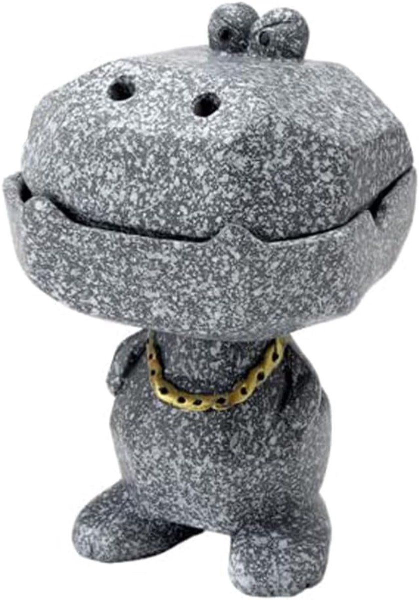 Asbak voor buiten, asbak voor buiten met deksel, grappige asbak, asbak voor buiten, groot, decoratief voor feestjes buiten, binnen en buiten, huis en tuin