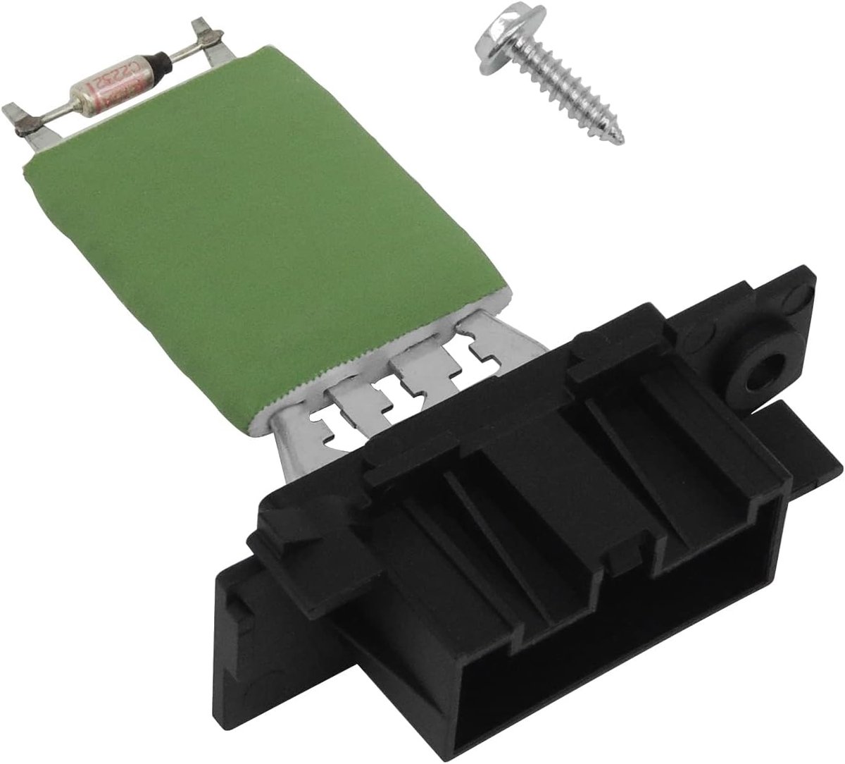 Verwarmingsventilator Motor Ventilatorweerstand - Compatibel met Fiat Doblo Relais Auto Heater Motor Ventilator Vervangen # 13248240 77364061 55702407 6845796