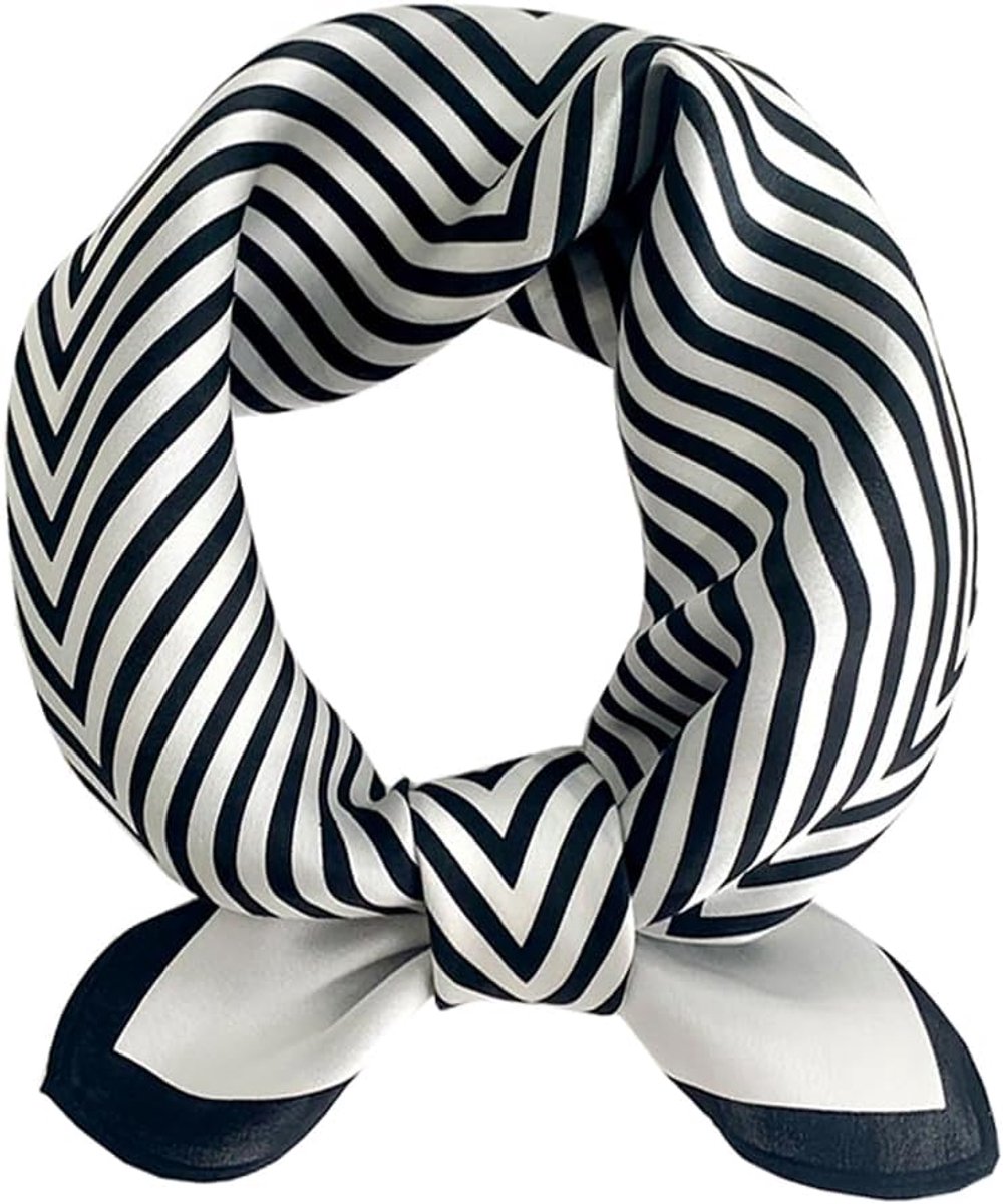 veelkleurig, bandana, halsdoek, vierkante zijden doek, print, sjaal, hoofddoek, zijden halsdoek