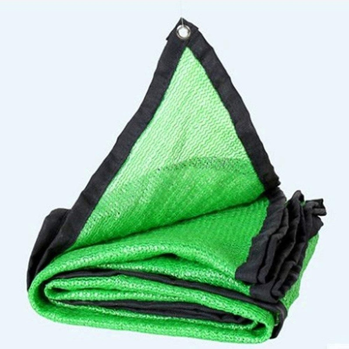 Buiten Tuin Patio Partij Achtertuin Yard Camping Schuilplaatsen Shack Touw Bevestiging Schaduw Tarp Netting Mesh Clot voor Balkon Driehoek Zonnezeil Luifel Luifel Cover Doek,6M*7M