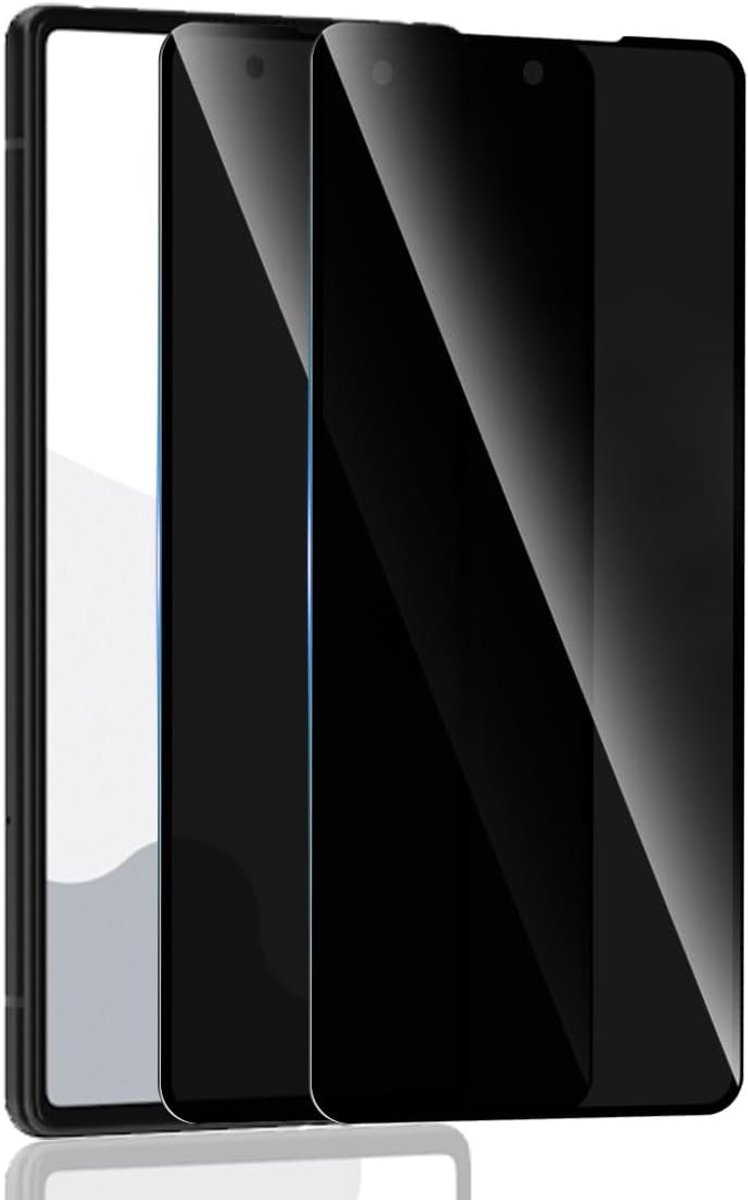 Beschermfolie voor Google Pixel 6A pantserglas, 2 stuks, anti-spy pantserbescherming, anti-spy, 9H hardheid, krasbestendig, pantserbescherming, glas voor Google Pixel 6A