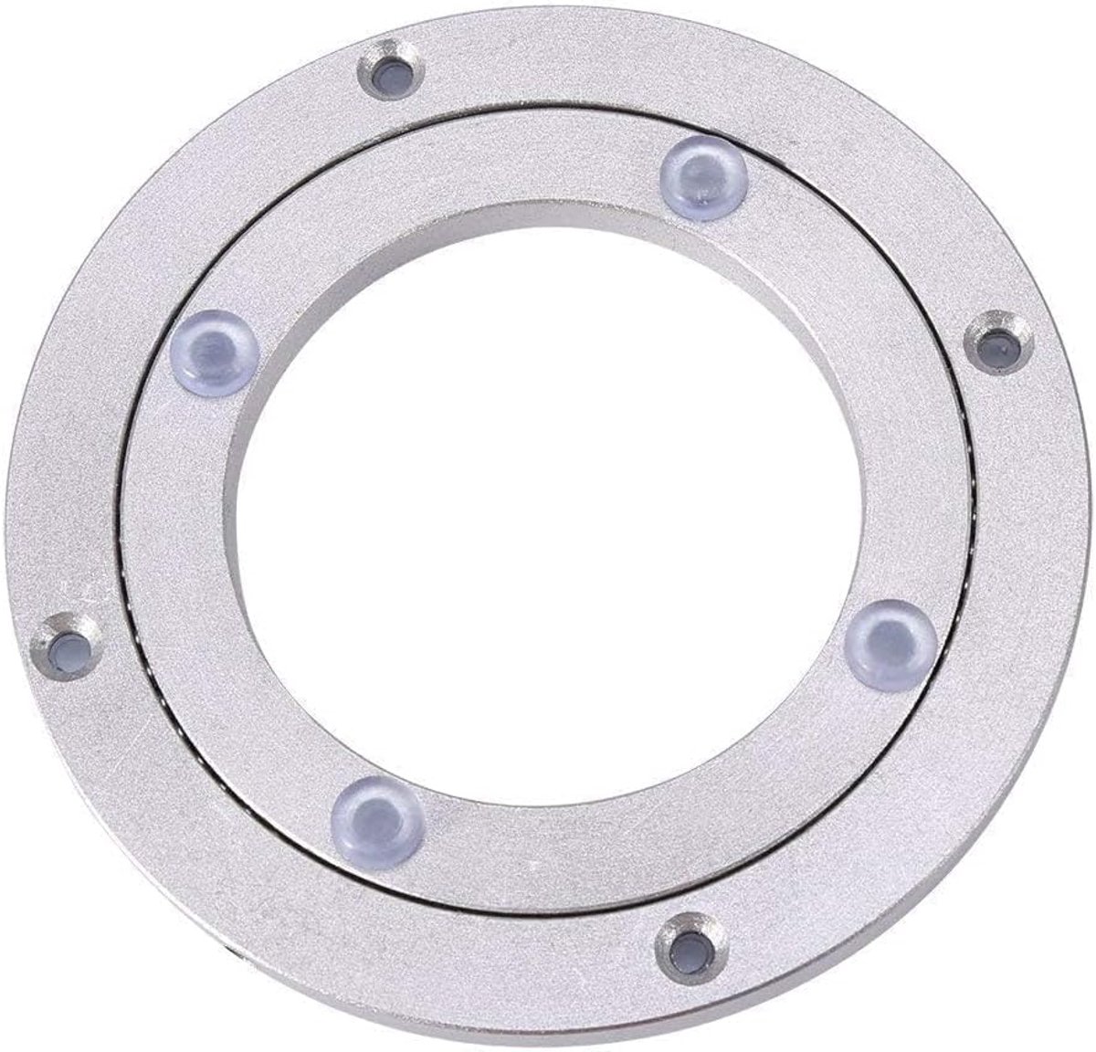 Dailygoods- Draaiplateau 6 Inch - Aluminium Legering - Antislip - Robuust - Rotatie - Eenvoudig te Reinigen - Draaitafel