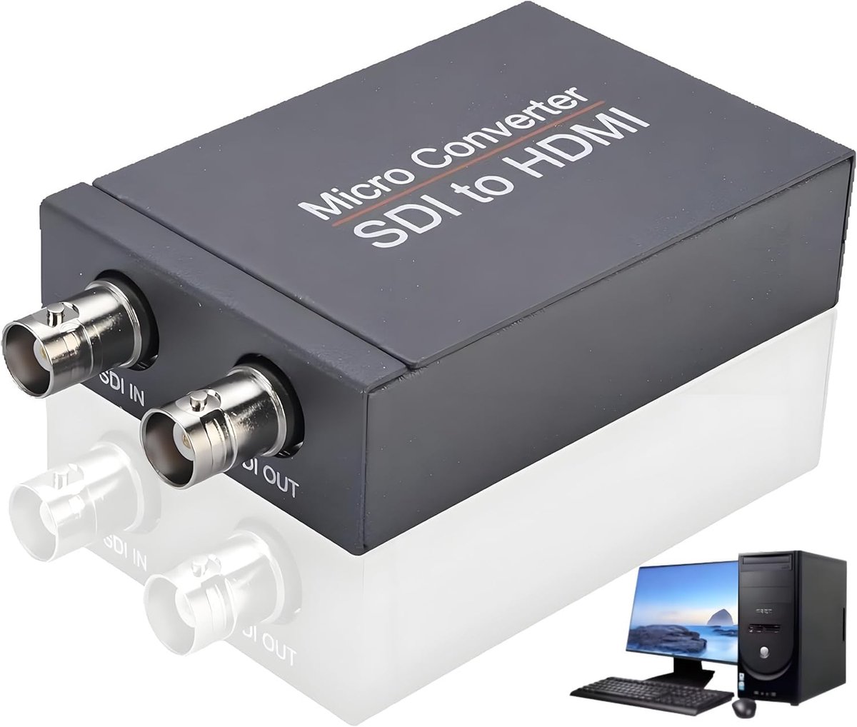 Sdi Naar Hdmi Converter 3G-Sdi Naar Hdmi Adapter (Met Voeding) Snelle Signaaloverdracht