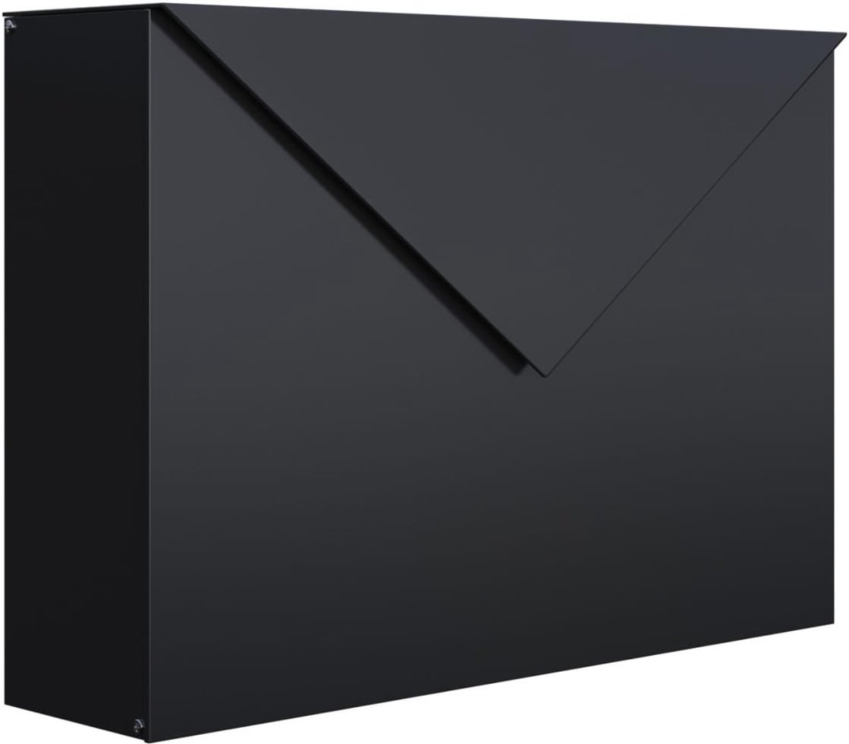 Design muurbrievenbus, letterzwart, Bravios