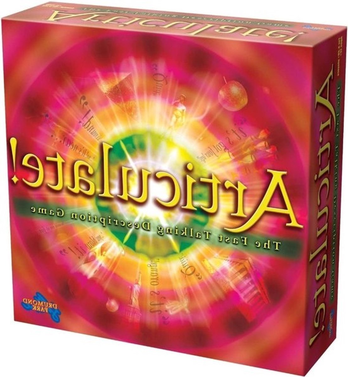 Beschrijvingsspel - Partyspel Feestspel - Familie avonden - Snel woordspel - Eén maat - Meerkleurig