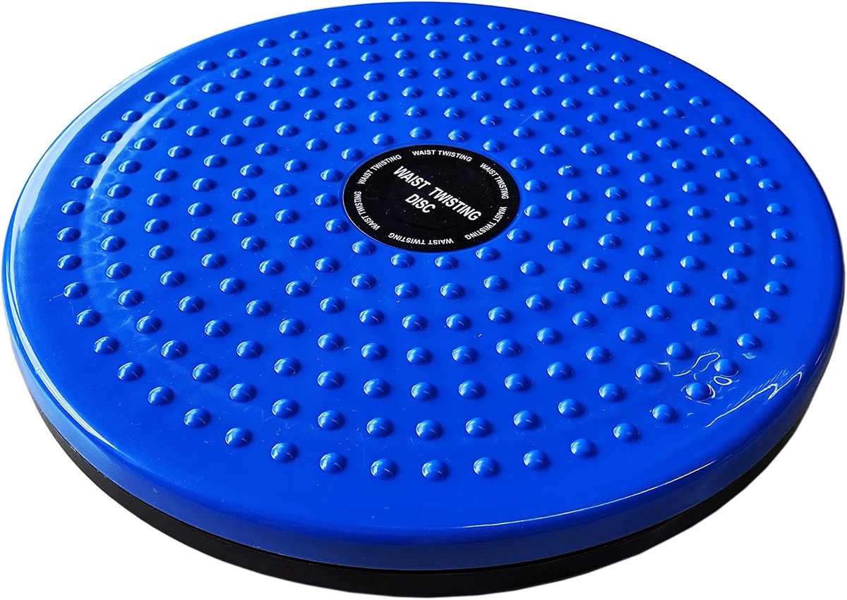 Chi-enterprise robuuste Twister (draaischijf) voor Chi Machines I Stabiele draaischijf voor Chi massage apparaten zoals Chi Vitalizer, Energizer, Sun Ancon, Chi Sun | Draaischijf blauw diameter 24,8cm