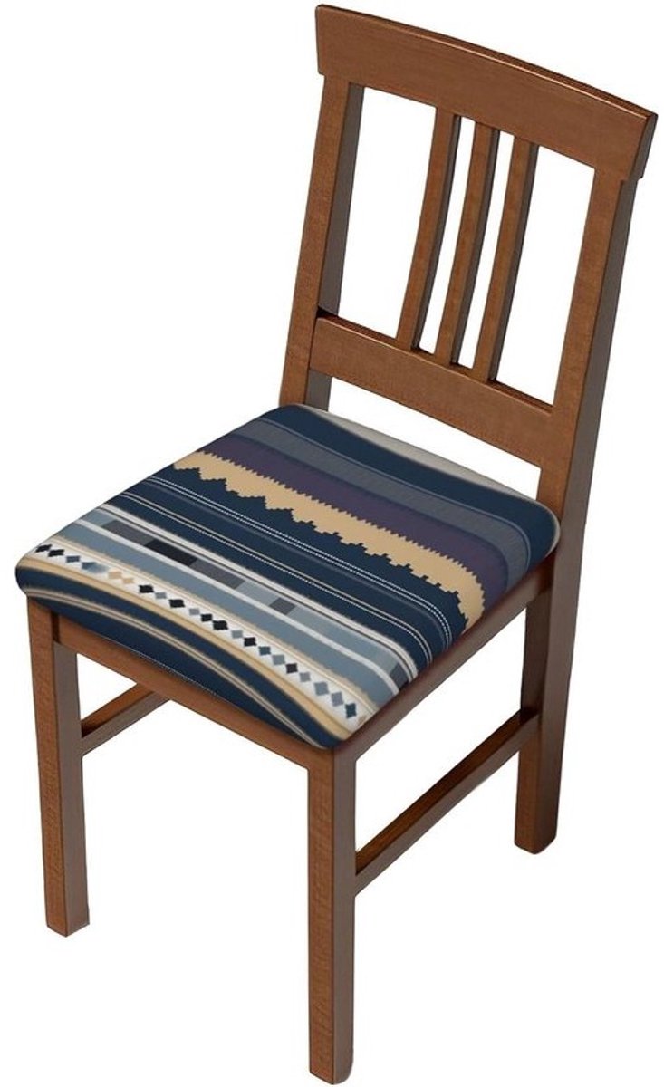 Stoelhoezen Set - Stoelkussenhoezen Eetkamer - Meubels Beschermen - Rekbare Stof - 35-48 cm - H